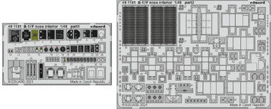 Eduard 491181 1/48 B-17F Nose Interior for HKM (Pre-Painted)