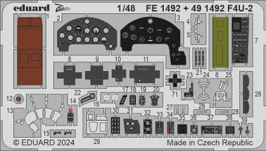 Eduard FE1492 1/48 Zoom Set for HOBBY BOSS Zoom Photo Etch Set