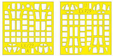 Eduard EX729 1/48 Mask SBD2 TFace Canopy Mask Set for ACY