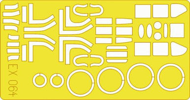 Eduard EX064 1/48 Mask A-20G for AMT / Italeri Canopy Mask Set