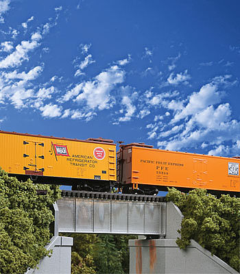 Walthers Cornerstone 933-4509 HO Scale 30' Single Track Railroad Girder Bridge
