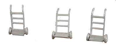 Bar Mills 4005 O Scale Hand Carts (3)
