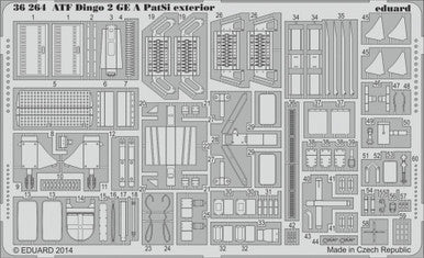Eduard 36264 1/35 ATF Dingo 2 GE a PatSi Exterior for RMG