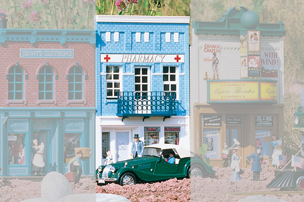 Piko 62207 G Scale Dr Goldstein Pharmacy Kit