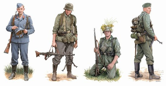 Dragon Models 6656 1/35 German Soldiers Advance to Kharkov 1942 (4)