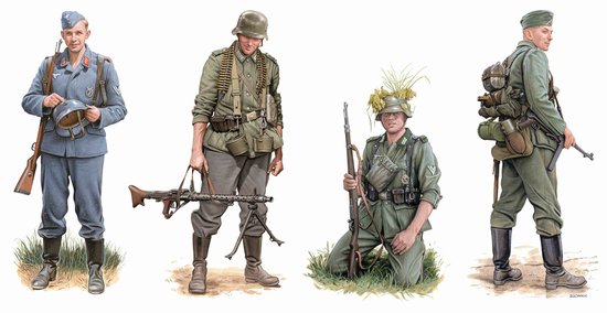 Dragon Models 6656 1/35 German Soldiers Advance to Kharkov 1942 (4)