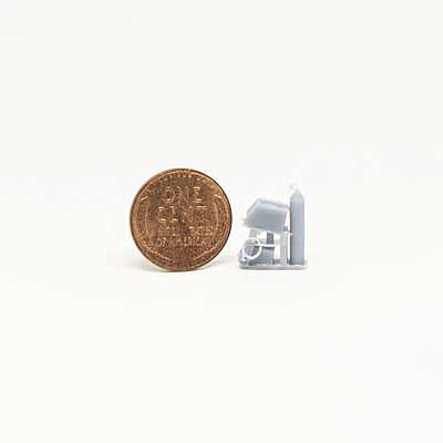 All Scale Miniatures 871918 HO Scale Welding Cart
