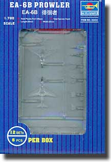 Trumpeter Scale Models 3433 1/700 EA6B Prowler Aircraft Set for USS Nimitz (12/B