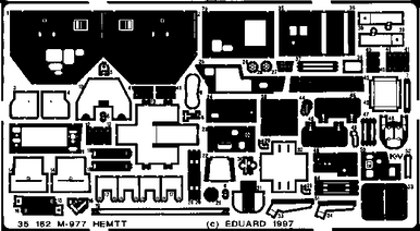 Eduard 35162 1/35 Hemmtt for ITL Photo Etch Detail Set
