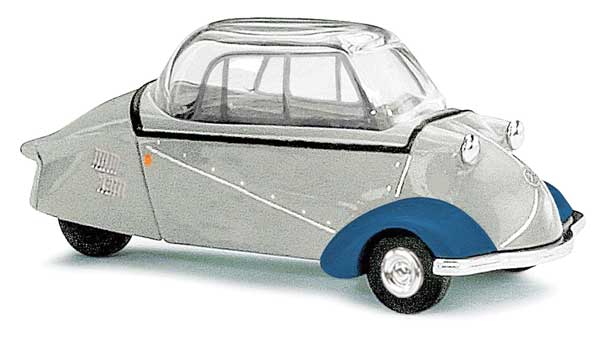 Busch 48816 HO Scale 1955 Messerschmitt KR200 3-Wheeled Kabinenroller - Assemble