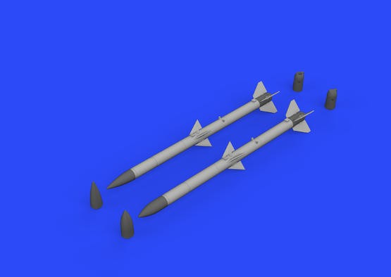 Eduard 632132 1/32 Aircraft- AIM120A/B AMRAAM (Decals & Resin)