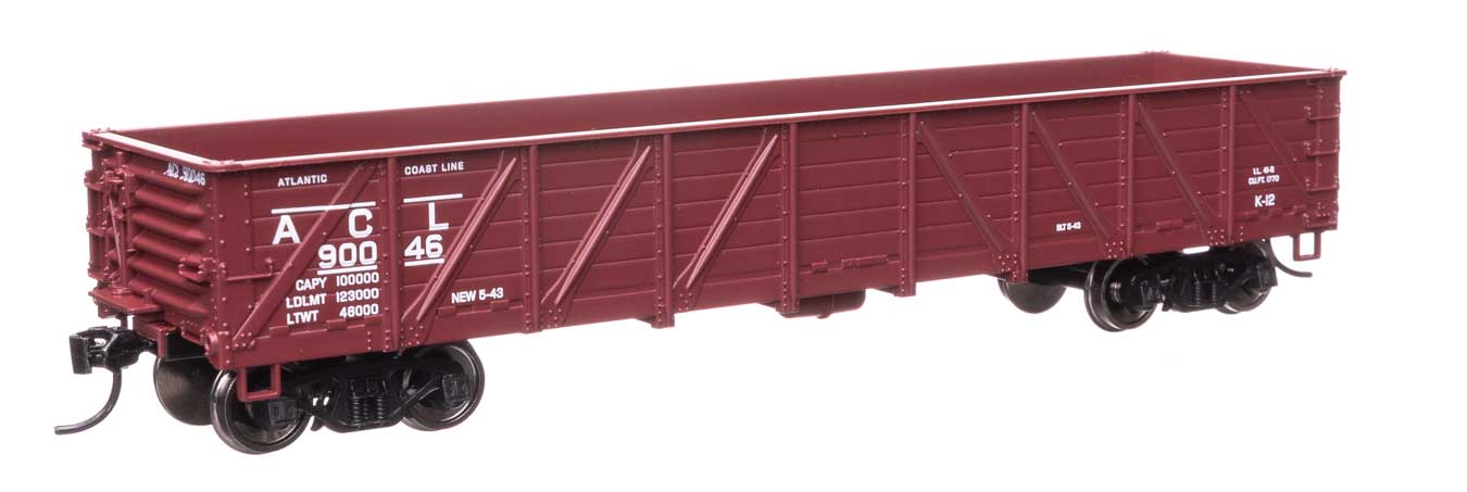 Walthers Mainline 56103 HO Scale 40' 50-Ton Drop Bottom Gondola - Ready to Run -
