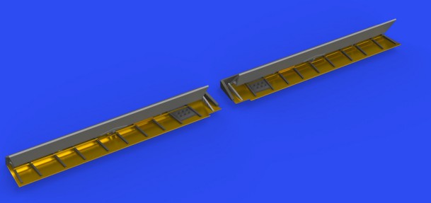 Eduard 648757 1/48 Aircraft- Fw190D Landing Flaps Wooden Type for EDU (Photo-Etc