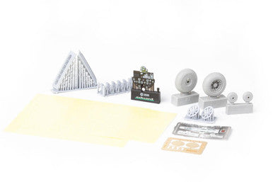 Eduard 644298 1/48 P-40E w/ Rounded Exhaust Stacks LooKplus Brassin