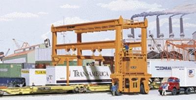 Walthers Cornerstone 933-3122 HO Scale MI-JACK Translift(R) Intermodal Crane Kit