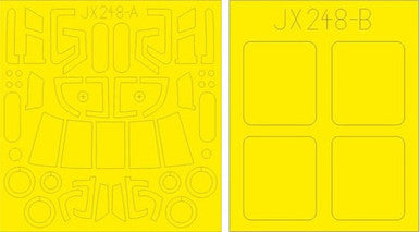 Eduard JX248 1/35 Mask HH60G for KTY Canopy Mask Set
