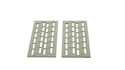 Noch 14208 HO Scale Simple Railings Laser-Cut Kit, 1.92 m