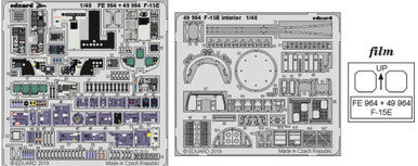Eduard 49964 1/48 F-15E Interior for LNR (Pre-Painted)