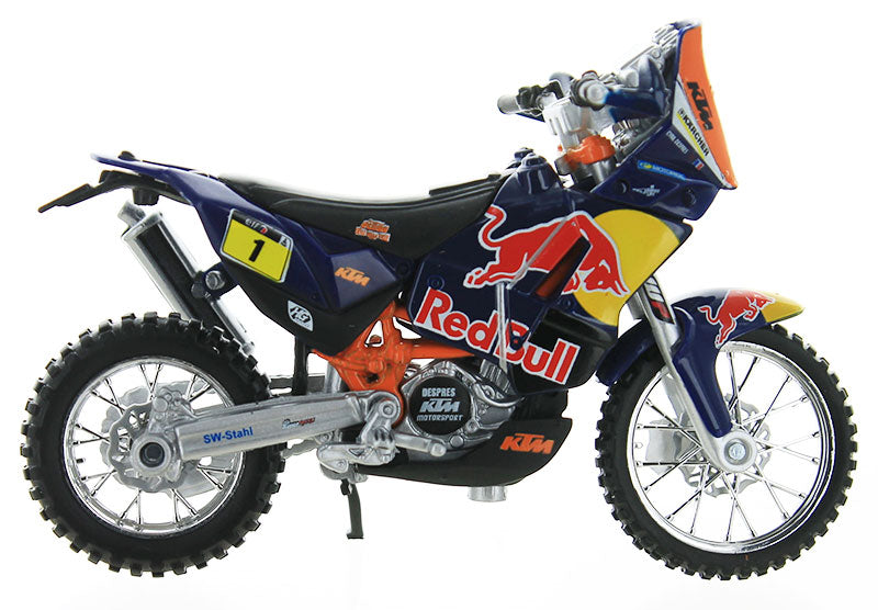 Bburago 51073-2 1/18 Scale Red Bull Ktm Factory Racing Team
