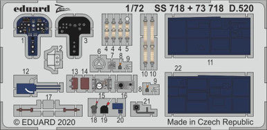 Eduard 73718 1/72 for HSG & Hobby 2000 (Pre-Painted)