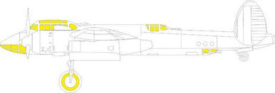 Eduard CX630 1/72 Mask Tu-2T for ICM Canopy Mask Set