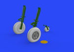 Eduard 632088 1/32 P-47D Wheels for Hasegawa (PE & Resin)