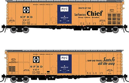 Rapido Trains 156009 HO Scale Sf Rr-61 Reef Sfcs 4-Pack