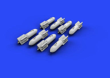 Eduard 672115 1/72 WWII SC50 German Bombs (Decals & Resin)