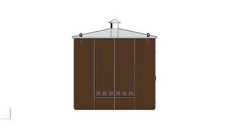 Bachmann 44950 HO Scale Trackside Turnout Decoder -- With Electrical Cabinet Housing