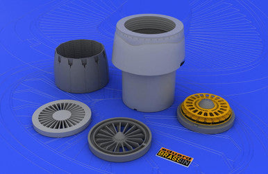 Eduard 648020 1/48 F-16CJ Block 50 Engine for Tamiya (PE & Resin)