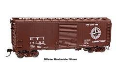 Walthers Mainline 910-45209 HO 40' ACF Welded Boxcar - DT&I #14043