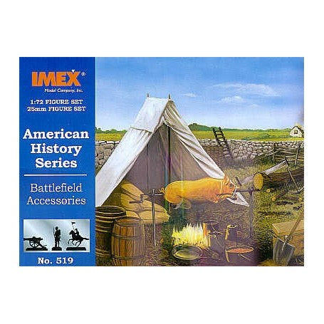 Imex 519 1/72 Battlefield Accessories Set