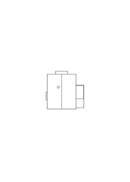 Faller 232321 N Scale Detached House, Grey Model Kit