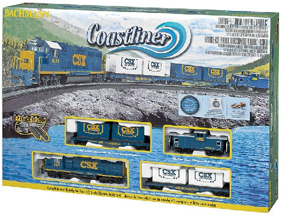Bachmann 734 HO Coastliner CSX Train Set