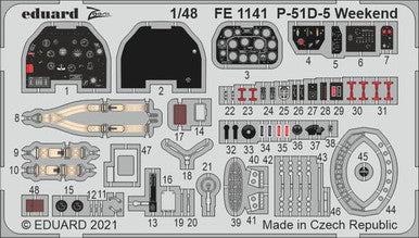 Eduard FE1141 1/48 P-51D-5 Weekend for Eduard