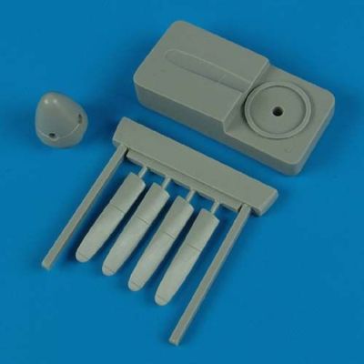 Quickboost 72299 1/72 P51D Propeller w/Jig Tool for TAM