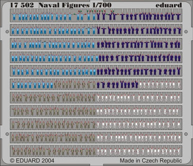 Eduard 17502 1/700 Navy Figures (Pre-Painted)