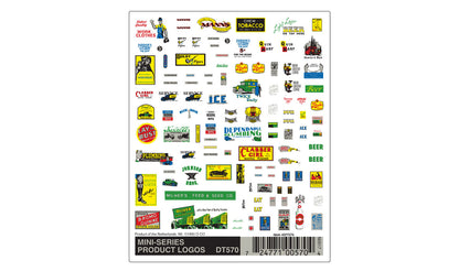 Woodland Scenics DT570 All Scale Mini-Series Product Logos
