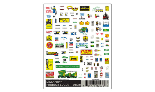 Woodland Scenics DT570 All Scale Mini-Series Product Logos