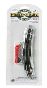 Bachmann 44802 N Scale E-Z Track Curved Track Nickel Silver Gray
