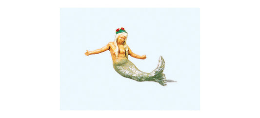 Preiser 29014 HO Scale Mermaid w/Hair Adornment Figure
