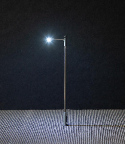 Faller 180202 HO Scale Pole-Mast LED Street Light, Cold White