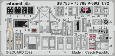 Eduard SS785 1/72 P-39Q - Arma Hobby
