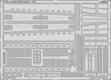Eduard 32476 1/32 Tornado ECR Exterior for ITL