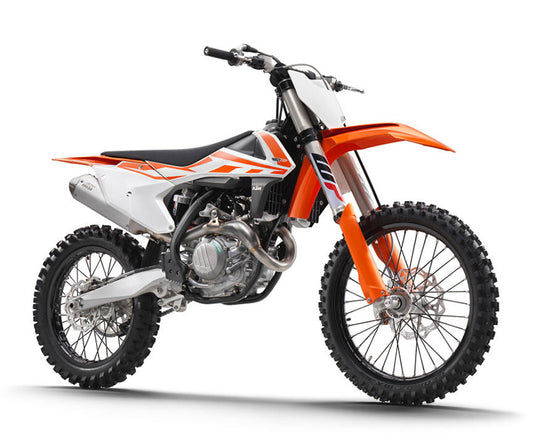 New Ray 49613 1/6 2018 KTM 450 SX-F Dirt Bike, Black White Orange