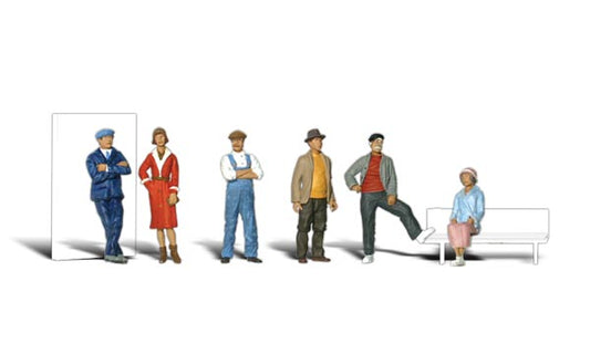 Woodland Scenics A1874 HO Scale Casual People