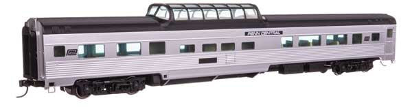 Walthers Mainline 30415 HO Scale 85' Budd Dome Coach - Ready to Run -- Penn Cent
