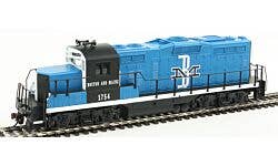 Walthers Trainline 931-451 HO EMD GP9M DC - Boston & Maine #1754