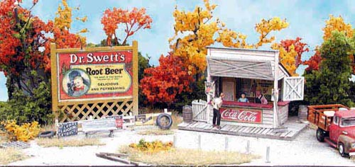 Bar Mills 951 N Scale Swanson's Lunch Stand Kit