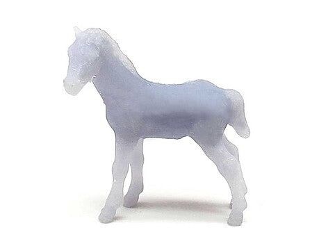 All Scale Miniatures 1601974 N Scale Foal -- Unpainted 3D Printed Figure